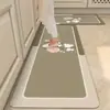 Alfombrilla de cocina transfronteriza temu absorbente especial secado rápido antideslizante para el hogar resistente a la suciedad fácil de cuidar suave de tierra de diatomeas