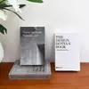 Moda Moderna Minimalista Estilo Ins Libro Falso Libro de Simulación Decoración Suave Muestra Adorno para Estantería de Hotel Atrezo de Libro Decorativo