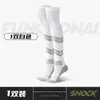 Calcetines de Entrenamiento Profesionales para Hombre, Calcetines Deportivos Largos Gruesos con Suela de Toalla, Calcetines de Fútbol, Calcetines de Compresión Largos Hasta la Rodilla de Talla Grande Transfronterizos