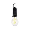 Lámpara Solar Portátil para Exteriores Decoración de Ambiente Bombilla de Filamento de Tungsteno Lámpara para Tienda de Campaña Carga Lámpara de Iluminación Solar Gancho para Bombilla