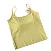 Verão Ice Silk Spice Girl Camisola Interior De Uma Peça Peitoral Base Roupa Interior Slim-fit Desgaste Externo All-match Thin Top