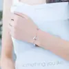 Pulseira Estrela feminina prata de lei estilo coreano simples personalizada avião de papel joias para namoradas design de nicho ins joias para estudantes