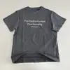 Más Cruzado Como Letra Americana Lijado Suelto Camiseta de Manga Corta Primavera Nueva Cuello Redondo Casual Placa Grande Top para Mujer
