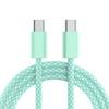 Cor de macaroon de linha de dados tipo C aplicável à linha de carregamento rápido de maçã 15 Letv typec para typec