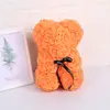 Oso de Rosa Eterna de 25 cm, oso de espuma creativa, caja de regalo, regalo de cumpleaños, muñeco de oso para abrazar
