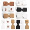 50 9*3.5 cm de papel jóias de exibição de papelão colar pulseira acessórios para o cabelo corda de cabelo DIY jóias cartão de embalagem
