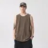Algodón con Tecnología de Enfriamiento 2026 Nuevo Chaleco de Verano para Hombre en Negro, Rojo Vino, Morado, Blanco y Gris Oscuro