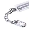 Cadena de Seguridad Antirrobo para Puerta de Acero Inoxidable para el Hogar, Cerradura de Perno para Puerta de Madera, Hebilla Antirrobo para Hotel, Cadena de Seguridad para Puerta de Hotel