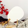 Leque Lacado em Branco para Caligrafia e Pintura, Leque Redondo de Papel de Arroz Feito Sob Medida, Leque Lacado, DIY Feito à Mão Atacado e Dropshipping