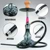 Hookah árabe, para bar KTV uso doméstico, aleación de aluminio, hookah de un solo tubo, shisha hookah de gran producción de humo