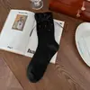 Calcetines para Mujer, Estilo Delgado de Verano, Calcetines de Media Pantorrilla Estilo Ballet con Puntos, Transpirables para Primavera y Verano, Calcetines Holgados Estilo Miu con Lazo Blanco