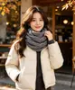 Nuevo Calentador de Cuello Trenzado Otoño Invierno Engrosado Unisex Polaina de Cuello Bufanda de Lana Cálida de Moda Protección Cálida para el Cuello Tejido