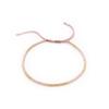 Ins Nicho Original Feito à Mão Tecido Contas Amuleto Corda de Mão Contas de Arroz MIiyuki Pulseira Extremamente Pequena Mesmo Estilo para Meninas
