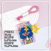Nuevo estilo tarjetero para niñas, gafete de identificación de estudiante, funda para tarjeta con cordón para cuello anti-pérdida, protector de tarjeta de identificación unisex, estuche rígido