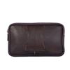 Bolsa de Cintura Horizontal de Couro Masculina, Bolsa de Telefone de Negócios Portátil, Porta-Moedas para Usar no Cinto, Bolsa Transversal para Esportes ao Ar Livre Atacado