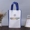 Bolsas de Regalo Souvenir para Exposiciones de Empresas, Bolsas Laminadas de Tejido No Tejido, Bolsas Promocionales de Poliéster para Compras en Supermercados