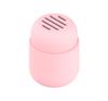 Cápsulas LEYIX 0129 ferramenta de armazenamento de ovo de beleza capa protetora de silicone portátil à prova de poeira esponja gota d'água puff para pó