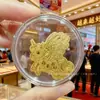 Concha de Agua Oro Puro 2mg Pegatina que Atrae Dinero para Teléfonos, Pegatina de Oro 999 de Venta Caliente, Regalo para Transmisión en Vivo de Inauguración de Tienda de Oro, Venta al por Mayor