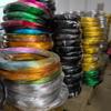 Venta al por mayor del fabricante Alambre de Aluminio Trenzado Suave/Alambre para Atar Postes de Cesta Colgante de Jardinería Alambre de Aluminio de Colores para Dar Forma a Manualidades DIY