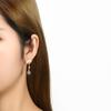 Nuevos y modernos pendientes de jade hetiano de plata esterlina s925 para mujer, pendientes de jade con hojas de bambú estilo Mori, pendientes de oro con método antiguo.