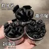 Pinza para el Cabello de Calabaza Pequeña para Cola de Caballo Alta, Accesorio para el Cabello para Mujeres, Pinza Pequeña para Moño en la Parte Trasera de la Cabeza, Accesorio para el Cabello que Añade Volumen
