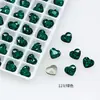 Dongzhou Cristal 10*8.8 Coração Geométrico Forma DIY Artesanal para Unhas Strass Diamante de Imitação 4815 Decorações para Unhas