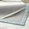 Conjunto de Três Peças de Tapete Fresco Jacquard de PE para o Verão 2026 Novo Tapete de Ar Condicionado Tapete de Cama Doméstico para o Verão Tapete Fresco Macio