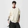 Sudadera Cardigan de Bloques de Color Estilo Americano para Hombres y Mujeres, Chaqueta de Pareja de Marca de Moda Otoñal Old Money, Top Deportivo Retro Holgado Versátil