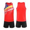Conjunto de Ropa Deportiva para Atletismo, Chaleco de Entrenamiento para Correr para Estudiantes Deportistas, Ropa Transpirable para Hombres y Mujeres para Maratón con Estampado