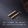 Prata Antiga 925 Banhada a Ouro Contas Elásticas Tubo Reto Contas a Laser Separadas por Contas Mosquitinho Pulseira de Corda DIY Acessórios de Joias