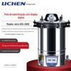 Tecnologia Lichen Display Digital Esterilizador Portátil Equipamento de Laboratório Panela de Desinfecção Esterilizador de Alta Temperatura Dgs-C