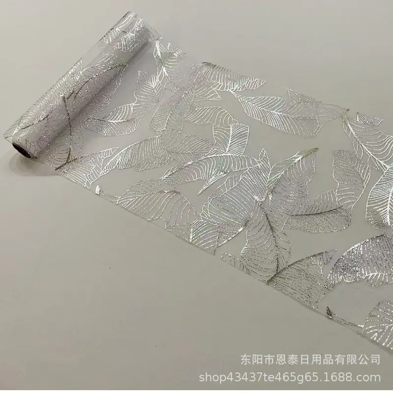 欧纱 羽毛 银色2