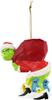 Adorno de Árbol de Navidad Monstruo de Peluche Verde Grinch Transfronterizo Grinch Artesanías Acrílicas Adorno de Decoración Navideña