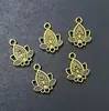 Fornecimento Direto da Fábrica Liga de Ouro Antigo Pingente Morango Rosa e Outros Pingentes Acessórios para Pulseira de Cristal DIY Atacado