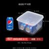 Caja de Almacenamiento para Refrigerador de Plástico Engrosado de Grado Comercial con Tapa de Cierre a Presión, Grado Alimenticio, Aptas para Microondas, Aptas para Congelador, Al por Mayor