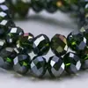 Al por mayor 3/4/6/8mm Accesorios para Joyería DIY Rueda de Cristal Cuentas Rueda Ropa Pulsera Material Hecho a Mano Cuentas Planas Cortadas