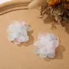 Dulce super hada organza degradado multicolor hortensia DIY hecho a mano todo partido pasador accesorios para el cabello accesorios para la ropa venta al por mayor