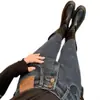 Jeans de Cintura Súper Alta para Mujer Primavera y Otoño Ajustados Botas Pequeños Invierno Nuevos Lápiz Ajustados Slim-fit Elásticos