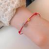 Pulsera de cuentas de estrellas coloridas de dopamina de verano para mujer, pulsera retro de alta calidad que combina con todo, estilo chic para chicas.