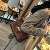 Bolso Dd para Mujer 2026 Nuevo Modelo Bolso de Axila para Mujer Moderno Retro Bolso Cruzado Estilo Nicho Hombro Único Cuero Genuino Bolso de Moda para Mujer