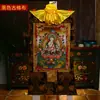 Pintura Colgante Thangka Vajrasa Nepal Pigmento Mineral Natural Impresión Pintada a Mano Retrato de Buda Thangka Pintura Decorativa