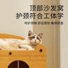 Tabla Rascadora para Gatos, Universal para Todas las Estaciones, Resistente al Desgaste, No Desagradable, Cama Litera de Doble Capa, Nido para Gatos, Casa para Gatos de Cartón Corrugado Resistente al Desgaste