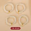 Anillos de Cristal Natural con Cuentas al por Mayor, Anillos de Dedo Índice de Lujo de Nicho, Anillos de Cola de Moda Nuevos y Tendencia, Exclusivamente para Ventas Transfronterizas