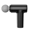 Pistola Masajeadora Fascial con Pantalla Digital Inteligente, Mini Pistola de Percusión Vibratoria Portátil para Relajación Muscular, Pistola de Masaje Eléctrica para Todo el Cuerpo