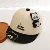 Gorro para Bebé y Niño Pequeño Lindo Panda Ala Suave Gorra Pico de Pato Sombrilla Primavera y Otoño Gorra de Béisbol Lindo Panda