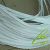 Ronda cuero sintético mimbre PE tiras de mimbre tejido a mano maceta DIY plano mimbre plástico tejido silla de exterior para ocio botella de aceite