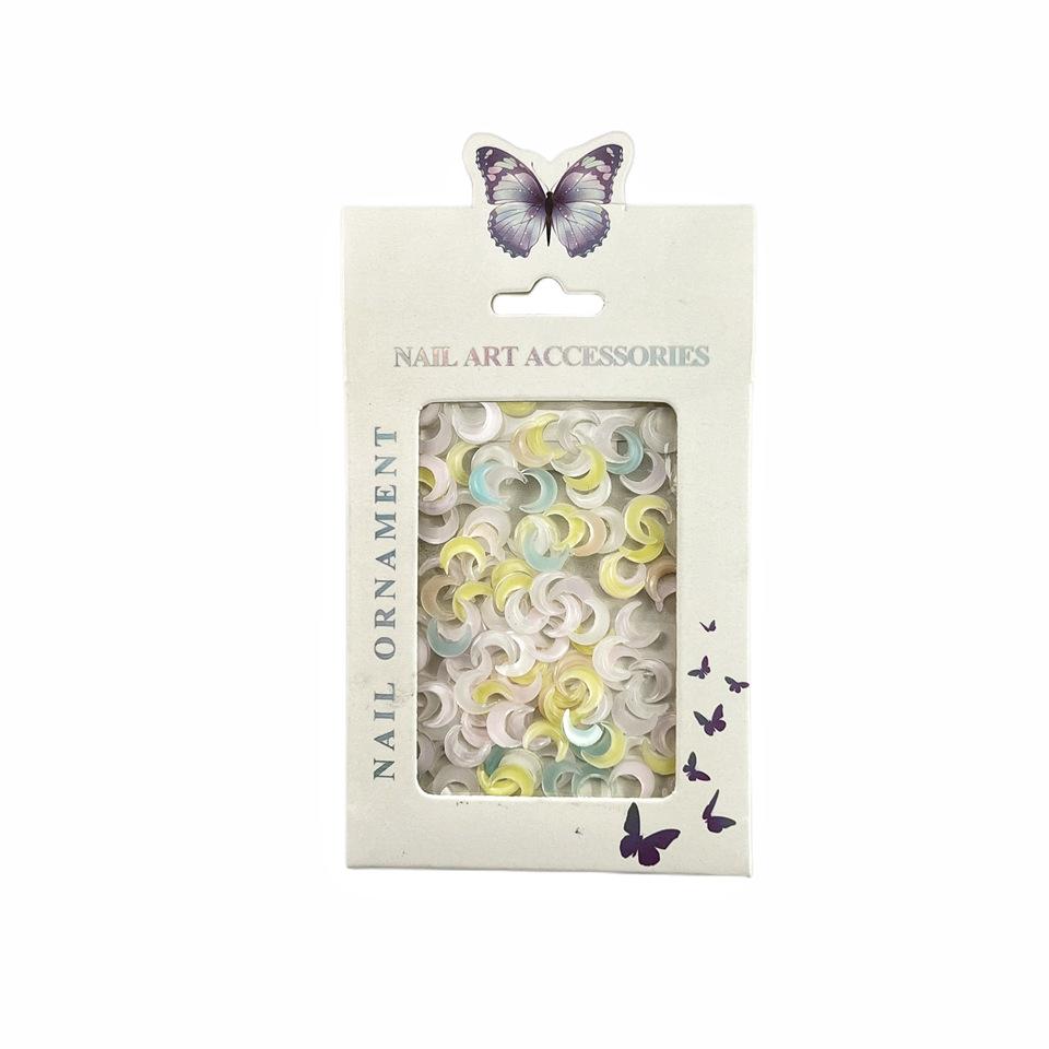 纸卡混色冰透月牙