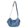 Bolso de mezclilla para mujer de gran capacidad 2023 nuevo otoño e invierno versátil bolso bandolera de hombro de alto sentido bolso dumpling para mujer