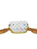 Bolso Pequeño Transfronterizo para Mujer Verano Versátil 2025 Nueva Moda Bolso Cruzado de Correa Ancha Estilo Coreano Casual Bolso Cuadrado Pequeño con Cadena