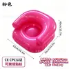 Sofá inflable para niños, asiento portátil para bebé, silla de lectura para interiores, material de PVC engrosado, diseño estable y anticaídas, con respaldo, juguete